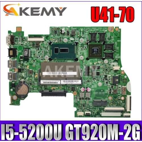 New For Lenovo YOGA 500-14IBD S41-70 U41-70 FLEX3 1470 FLEX3-1470 Laptop motherboard 14217-1M mainboard I5-5200U GT920M-2G