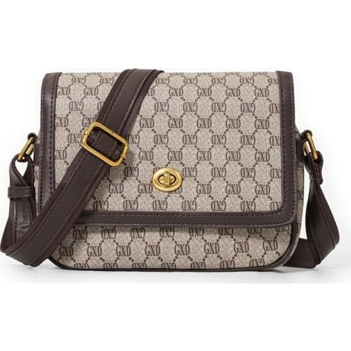 New Luxury Brand Design Men Mini Messenger Bag Letter Plaid Leather Shoulder Crossbody Bag Male Sling Satchels Bag Sac Homme