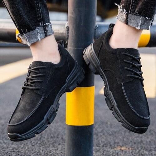 New Men Boots Military Boots Men Winter Ankle Lightweight Shoes Men PU Leather Waterproof Lace Up Winter Casual Non Slip R12-65