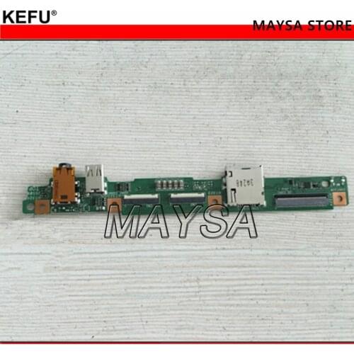 Original TF701T TF501T charger USB audio TOUCH CONTROL board TF501T_IO test good free shipping