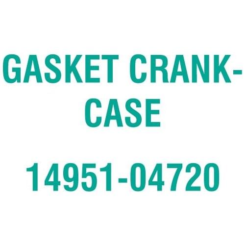 For Kubota 14951-04720 GASKET CRANKCASE