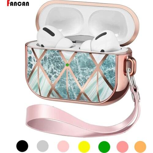 Luxury cover for AirPods Pro Case Headphone Accessories TPU plating Anti-fall cute Aipods Airpodspro 3 apple air pods pro Case