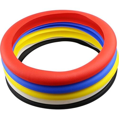 Silica Gel Steering Wheel Cover Silicone Soft for Lada Granta Vesta Largus Riva XRAY XCODE 5 Colors