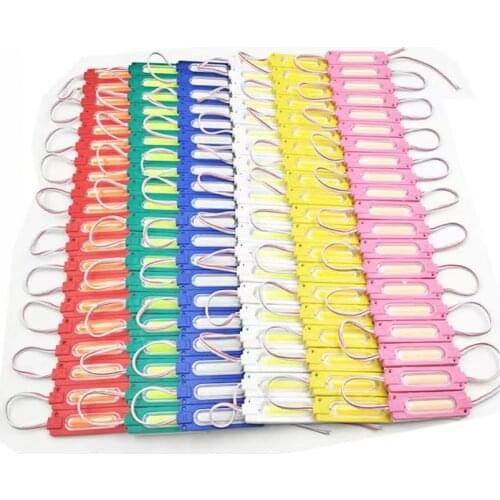 600pcs Pink Red Blue DC 24V MAX2.5W IP67 Waterproof COB Module With Storefront Tansparent Cover Light Advertising For Truck