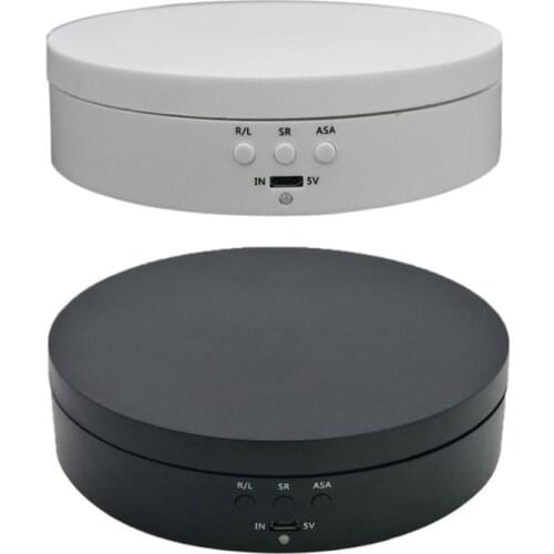 High Power Electric Rotating Jewelry Display Stand Base Jewelry Organizer Turntable Jewellery Packaging Display Jewelry Box