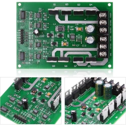 High Quality Newest Dual Motor Driver Module Board H-bridge DC MOSFET IRF3205 3-36V 10A Peak30A