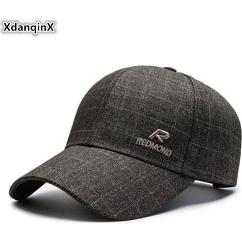 XdanqinX Autumn New Mens Baseball Cap Womens Ponytail Fashion Embroidery Tongue Caps Snapback Cap Adjustable Size Couple Hat