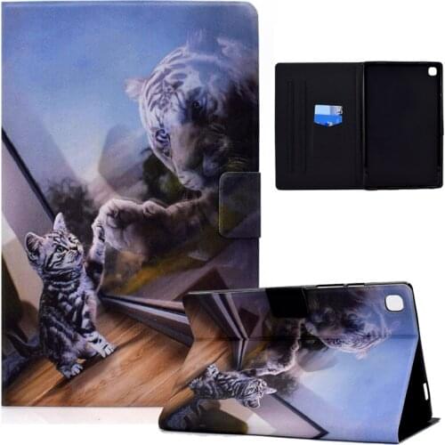 Case For Samsung Galaxy Tab A 8.0 SM-T290 SM-T295 SM-T297 2019 Animal Cat Tiger Tablet Cover For Galaxy Tab A A 8 Case T290 T295