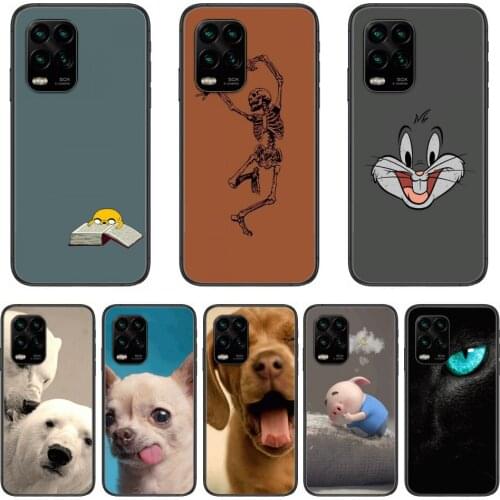 Customized annimals lovely Phone Case For xiaomi Redmi Note 9S 8 7 6 5 A Pro T Anime Black Cover Silicone Back Pretty senior