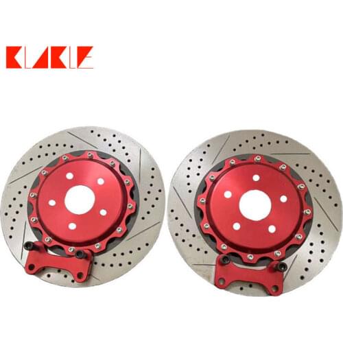 KLAKLE Designer Brake Disc Expand Disc 355x10MM Alloy Center Bell For Honda Accord Rear Brake Caliper