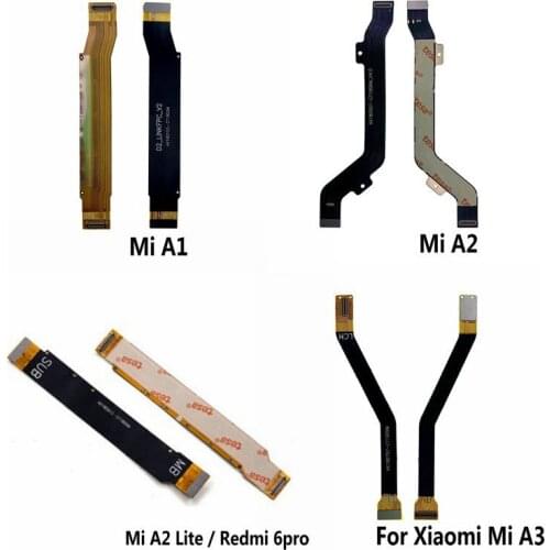 For Xiaomi Mi A1 A2 A3 Lite New Motherboard Main Flex Cable Repair Parts