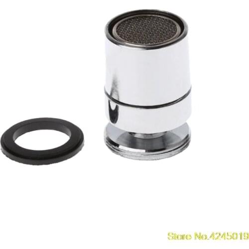 New High quality Chromed 24mm Brass Adjustable Swivel Water Saving Tap Nozzle Spout Aerator M24 Male