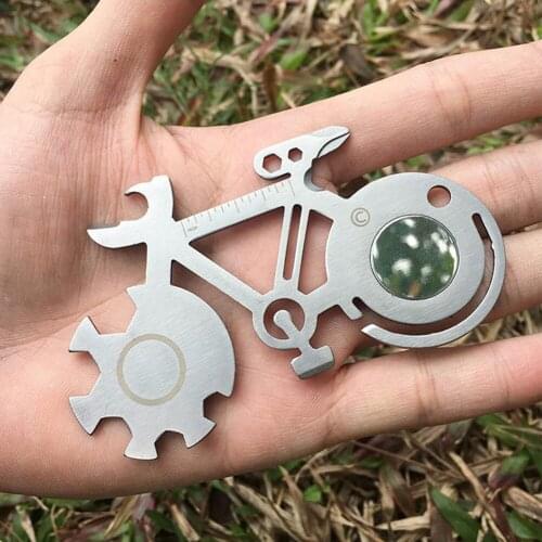 Bicycle Repair Wrench Card Multi-purpose Bicycle Shaped Repair Tools 4/5/6/7/8.5cm Multi-purpose Mountain Bike Repair Wrench