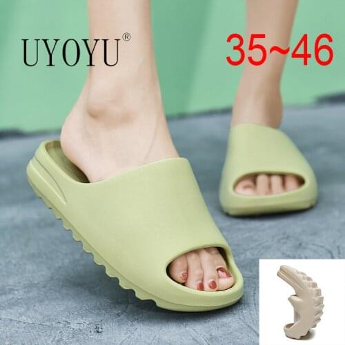 2021 New Mens Slippers Indoor Home Summer Brand Beach Outdoor Slides Ladies Platform Mules Shoes Woman Flats Zapatos De Mujer