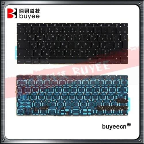 New Original Laptop A1708 Arabic Layout Keyboards Big Enter For Macbook Retina Pro 13" a1708 AR Keyboard 2016 2017 Replacement
