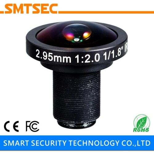 5MP HD MegaPixels Lens 1/1.8" F2.0 2.95mm HD IPC Lens M12*0.5 Mount CCTV Security IP Camera Lens SL-HD29520BMP