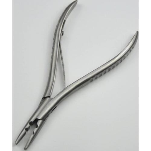 U Shape Stainless Steel Hair Extension Pliers Multi-Functi Hair Extension Tools Pliers For Hair Extension-Hair 180mm