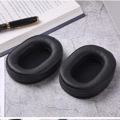 Replacement Sheep Leather Foam Ear Pads Cushions for Audio-Technica ATH-MSR7 ATH-M50x for SONY MDR-7506 MDR-V6 9.17