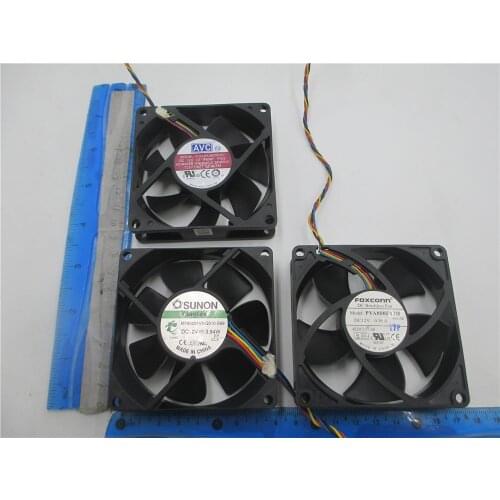 NEW fan for NEW Dell Optiplex 990 DASA0820R2U PVA080F12H 8020 MF80201VX-Q010-S99 80x80x20mm 8cm 12V Front Fan 0725Y7 725Y7
