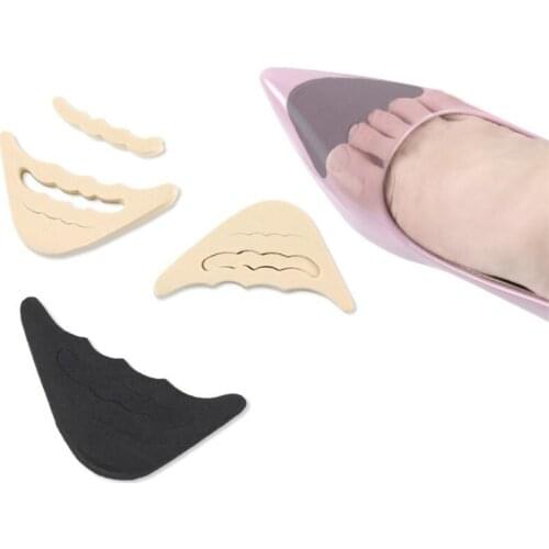 1 Pair Forefoot Insert Pad For Women High heels Toe Plug Half Sponge Shoes Cushion Feet Filler Insoles Anti-Pain Pads