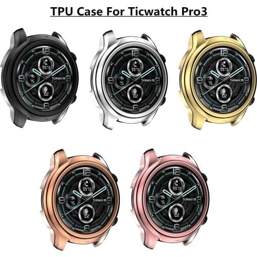 TPU Case Protective Skin Cover Protector For TicWatch Pro 3 Watch Screen TPU Protective Cover Drop Shipping Wholesale