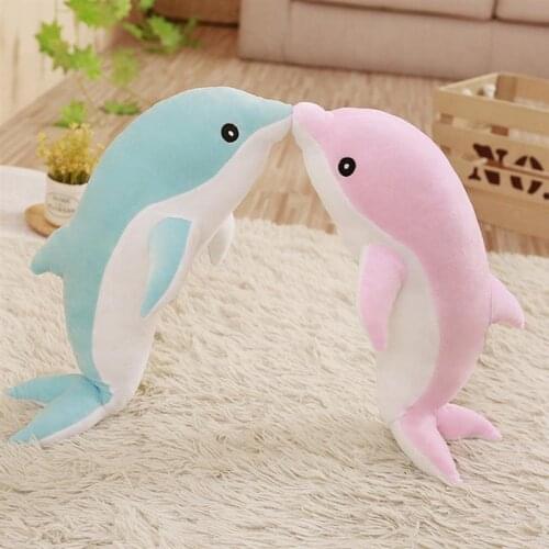 30cm Cute Soft Dolphin Plush Toys Dolls Stuffed PP Cotton Animal Pillow Kids Toy For Children Girls Sleeping Cushion Gift #20