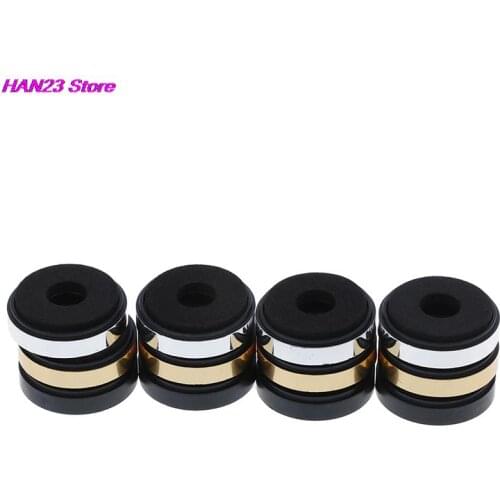 New 4Pcs 30*8mm Speaker Spikes Stand Feets Audio Active Speakers Repair Parts Accessories DIY For Home Theater Sound System