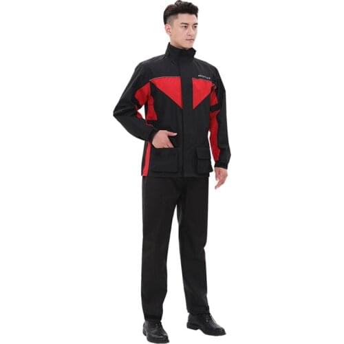 High Quality Rainwear for Women and Men Waterproof Anti-storm Motorcycle Rain Coat Oxford Rainproof Raincoat