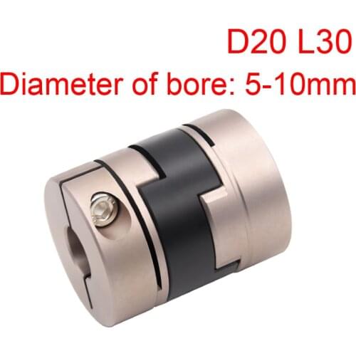 D20 L30 oldham coupling double slider coupling Oldhams coupling cross slide coupling Synchronous drive universal joint coupler