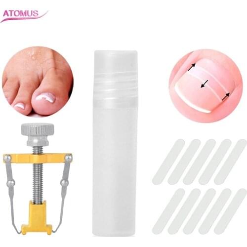 Nail Brace Tools Ingrown Toe Nail Correction Tool Set Straightening Clip Recover Toe Paronychia Ingrown Toenails Pedicure