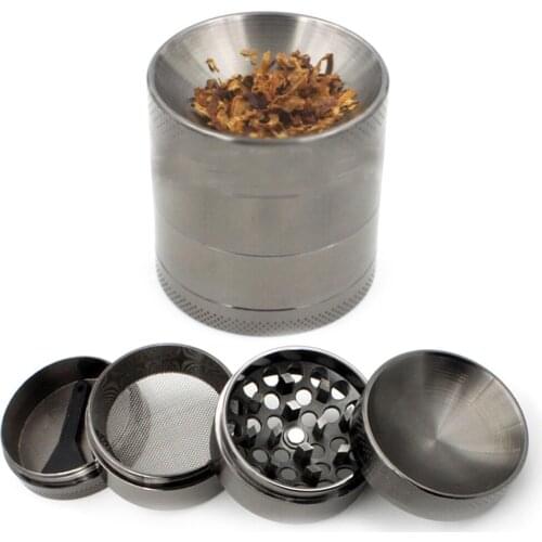 1pcs Smoke Grinder With Storage Function Smoking Crusher Accessories Tobacco 40m Herb Grinders Cigarette Pipe Tool amoladora