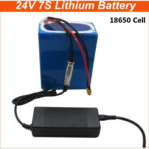 1000W 24 volt Battery 24V Electric Bike Bateria 24 V 40AH Lithium ion Batteries With 50A BMS 29.4V 5A Charger free customs fee