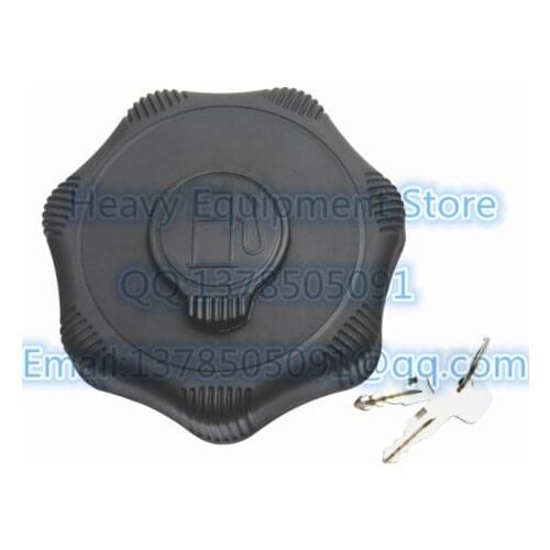 Fuel Tank Cap Cover with 2 Keys For Liebherr Excavator Part Number 7041664