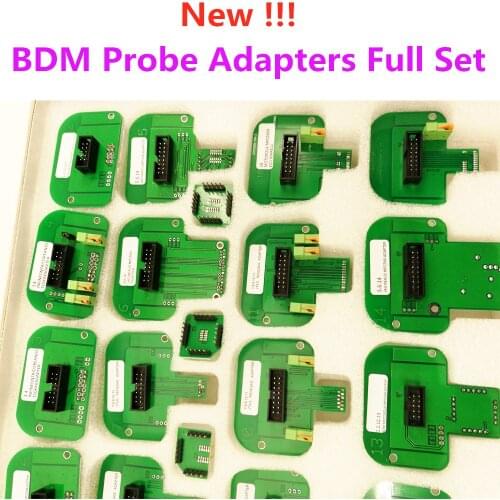 For KTAG KESS New bdm probe adapters Full set LED BDM Frame ECU 22pcs Adapter BDM Probe Adapters BDM Frame ECU Programming