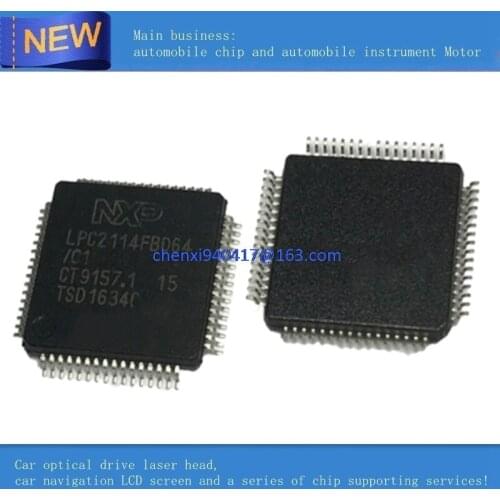 Brand new imported LPC2114FBD64 LPC2114FBD64 / micro controller LQFP64 01