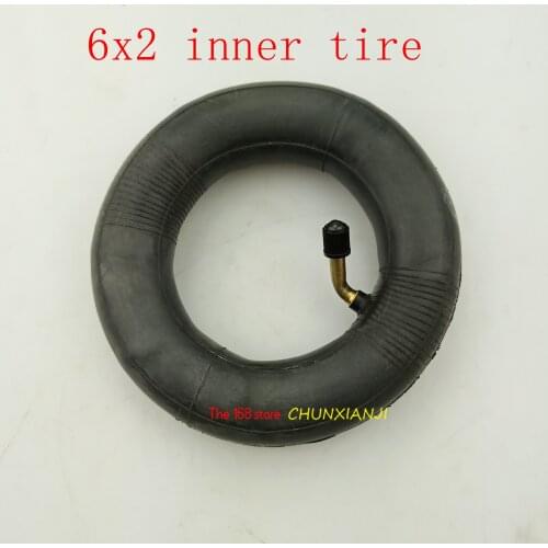 Good quality 6*2 inner Tire 6x2 inner tube Pneumatic Tyre Electric Scooter F0 Pneumatic Wheel Trolley Cart Air Wheel
