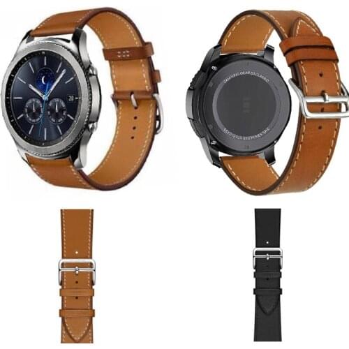 22mm bracelet amazfit 3 2s/1 GTR pace Ticwatch 1 pro strap for samsung galaxy watch 46mm s3 pebble time Huawei GT 2 leather band