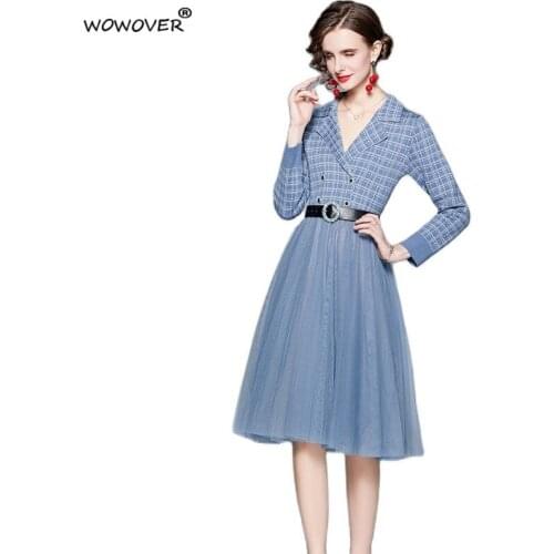 WOWOVER Fashionable Knitted Dresses
