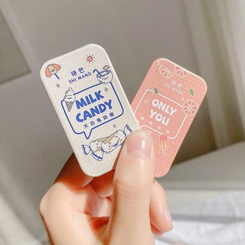 1pc Eau De Parfum 15g Women Soild Perfume Feminino Portable Box Flower Fruit Fragrance Floral Cream Female Parfum Metal Casing