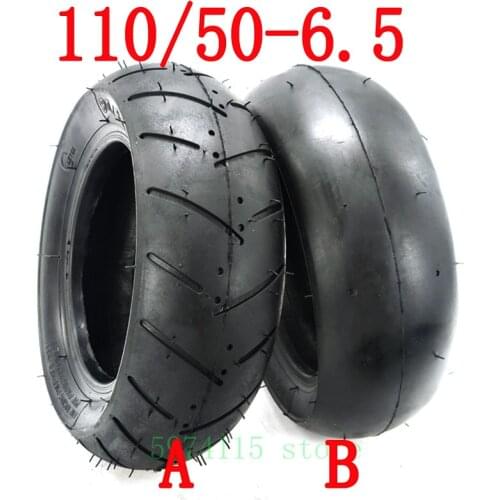 110/50-6.5 Tire Inner Tube Outer Tyre for 49cc Mini Motorcycle Dirt Bike 11 Inch Rear Wheel Wear Resistant Tir