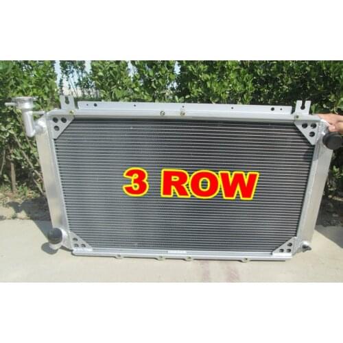 4Row 56MM Aluminum Radiator FOR Nissan Patrol GQ Y60 Safari 2.8L/4.2L 4200cc DIESEL RD28T TD42 I6 & 3.0L RB30S PETROL 1987-1997