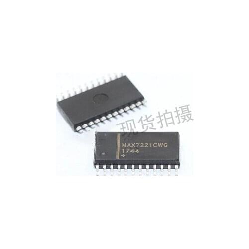 5pcs/lot MAX7221CWG MAX7221 7221CWG SOP-24 In Stock