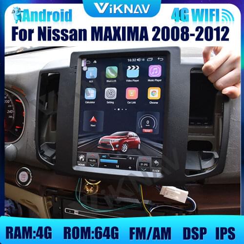 Android 10.0 Car Radio for Nissan MAXIMA 2008-2012 Car Audio Stereo GPS Navigation Head Unit 10.4 inch multimedia player
