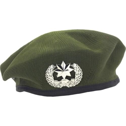 Hot Breathable Metal Badge Star Mesh Beret Sailor Dance Military Hat Performance Walking Travelling Navy Caps for Men Women VL