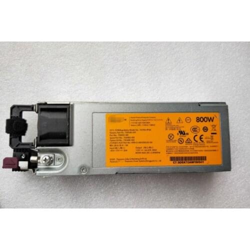 For GEN9 735051-401 735040-001 720480-B21 800W Power Supply will fully test before shipping