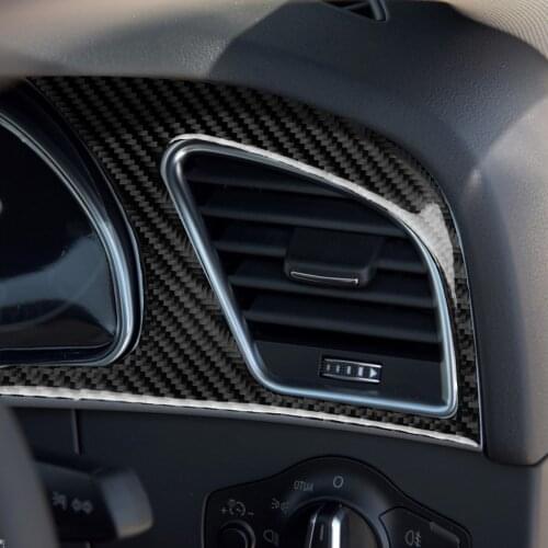 Large Gear Panel Frame Cover Trim Sticker for Audi A5 S5 RS5 Coupe Cabriolet Sport back Interior Decoration Car Accessories