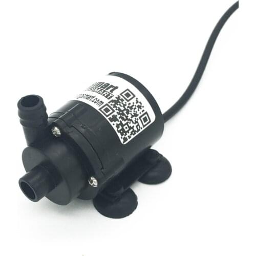 SR160 Large Flow Water Pump 140-200L/H Aquarium Fish Tank Pump 12V Circulation System 1.5-2.1M Small Household Cycle Use