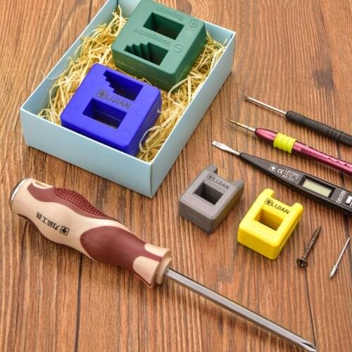 Fast Screwdriver Magnetizer Mini Magnetizer Demagnetizer for Screwdriver Bits and Tips Durable Strong Screwdriver Magnetizer