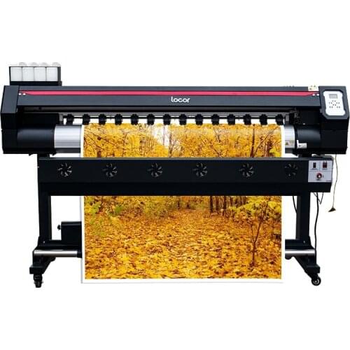 Digital Inkjet Large Format Printer 1.6m Car Vinyl Sticker Maker Machine Outdoor Eco Solvent Plotter Poster Printing Machine