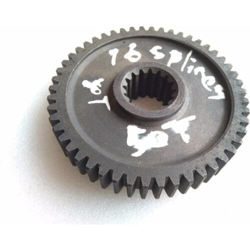 Shandong Weituo TY254 tractor parts, the 50T gear with 16 splines inside